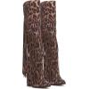 imageJessica Simpson Womens Asire Fringe Knee BootNatural Leopard