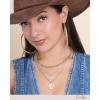 image:imageJessica Simpson Butterfly Necklaces for Women 3Piece 161753 GoldTone Layered Necklaces with Butterfly Pendants