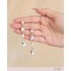 image:imageJessica Simpson Clear Crystal Dangle Earrings for Women GoldTone Rhinestone Mothers Day Earrings