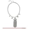 image:imageJessica Simpson Dreamcatcher Pendant Necklace for Women 16 SilverTone Trendy Boho Necklace with Pendant and Charms