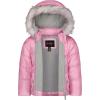 image:imageJessica Simpson Girls Twopiece Insulated Winter Snowsuit With Hooded Jacket and Ski Bib OverallsLilac