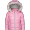 image:imageJessica Simpson Girls Twopiece Insulated Winter Snowsuit With Hooded Jacket and Ski Bib OverallsLilac