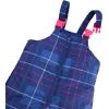 image:imageJessica Simpson Girls Twopiece Insulated Winter Snowsuit With Hooded Jacket and Ski Bib OverallsNavy Plaid