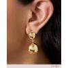 image:imageJessica Simpson GoldTone Ball Drop Earrings for Women Large Earrings GoldTone