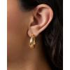 image:imageJessica Simpson GoldTone Mothers Day Earrings Pack for Women Set of 2 or 3 GoldPlated Stud Earrings and Chunky HoopsEternal Knots Gold Tone