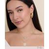 image:imageJessica Simpson GoldTone Mothers Day Earrings Pack for Women Set of 2 or 3 GoldPlated Stud Earrings and Chunky HoopsHoop Set Gold Tone