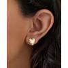 image:imageJessica Simpson GoldTone Mothers Day Earrings Pack for Women Set of 2 or 3 GoldPlated Stud Earrings and Chunky HoopsPave Crystal Gold Tone