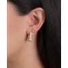 image:imageJessica Simpson GoldTone Mothers Day Earrings Pack for Women Set of 2 or 3 GoldPlated Stud Earrings and Chunky HoopsPearl Gold Tone