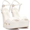 image:imageJessica Simpson Womens Calenta Platform SandalsBright White Patent