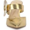 image:imageJessica Simpson Womens FavicaGold Faux Leather