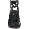 image:imageJessica Simpson Womens JalinaBlackClear Faux Leather