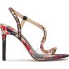 image:imageJessica Simpson Womens Jaycin High Heel SandalBlack Combo Blossom Burst Print