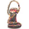 image:imageJessica Simpson Womens Jaycin High Heel SandalBlack Combo Blossom Burst Print