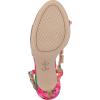 image:imageJessica Simpson Womens Jaycin High Heel SandalBright White Painted Petals Printed Satin