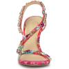 image:imageJessica Simpson Womens Jaycin High Heel SandalBright White Painted Petals Printed Satin