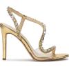 image:imageJessica Simpson Womens Jaycin High Heel SandalGold Metallic Snake Print