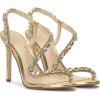 image:imageJessica Simpson Womens Jaycin High Heel SandalGold Metallic Snake Print