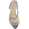 image:imageJessica Simpson Womens Jaycin High Heel SandalSilver Metallic Snake Print