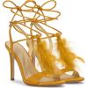 image:imageJessica Simpson Womens JenzinAmber Gold Satin