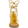 image:imageJessica Simpson Womens JenzinAmber Gold Satin