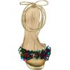 image:imageJessica Simpson Womens OvenyGold Faux Leather