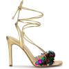 image:imageJessica Simpson Womens OvenyGold Faux Leather