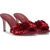 image:imageJessica Simpson Womens Palora Heeled SandalChili Pepper Satin