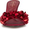 image:imageJessica Simpson Womens Palora Heeled SandalChili Pepper Satin