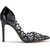 image:imageJessica Simpson Womens PalvinBlackClear Faux Leather