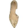 image:imageJessica Simpson Womens PalvinGoldClear Faux Leather