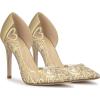 image:imageJessica Simpson Womens PalvinGoldClear Faux Leather