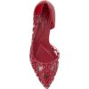 image:imageJessica Simpson Womens PalvinRed MuseClear Faux Leather