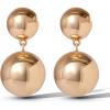 image:imageJessica Simpson GoldTone Ball Drop Earrings for Women Large Earrings GoldTone