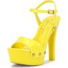 image:imageJessica Simpson Womens Calenta Platform SandalsBright Yellow