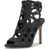 image:imageJessica Simpson Womens JalinaBlackClear Faux Leather