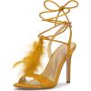 image:imageJessica Simpson Womens JenzinAmber Gold Satin