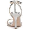 image:imageJessica Simpson Womens BahariaSilver Metallic Nappa Pu