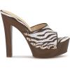 image:imageJessica Simpson Womens CynliaIvoryBrown Sahara Zebra