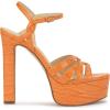 image:imageJessica Simpson Womens ItzariBright Tangerine Gator Lux