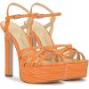image:imageJessica Simpson Womens ItzariBright Tangerine Gator Lux