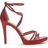 image:imageJessica Simpson Womens Jaeya Strappy High Heel SandalRichest Red