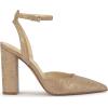 image:imageJessica Simpson Womens Nazela Pointed Toe PumpsBronze Cascade Glitter