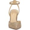 image:imageJessica Simpson Womens Nazela Pointed Toe PumpsBronze Cascade Glitter