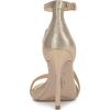 image:imageJessica Simpson Womens Rayli Ankle Strap High HeelChampagne