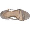 image:imageJessica Simpson Womens Rayli Ankle Strap High HeelGold Sparkle Mesh