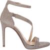 image:imageJessica Simpson Womens Rayli Ankle Strap High HeelGold Sparkle Mesh