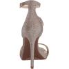 image:imageJessica Simpson Womens Rayli Ankle Strap High HeelGold Sparkle Mesh