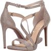 image:imageJessica Simpson Womens Rayli Ankle Strap High HeelGold Sparkle Mesh