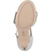 image:imageJessica Simpson Womens Rayli Ankle Strap High HeelSilver Mirror Metallic
