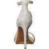 image:imageJessica Simpson Womens Rayli Ankle Strap High HeelSilver Sparkle Mesh